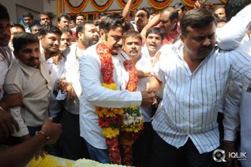 Legend Movie Hungama at Bramaramba Theatre